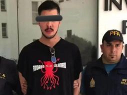 Dan Masciarelli, fue arrestado el 4 de enero por personal del departamento de la Interpol de la Policía Federal Argentina (PFA) en Buenos Aires. ESPECIAL