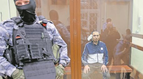 Saidakrami Rachabalizoda es uno de los cuatro acusados por el ataque en el Crocus City Hall. AFP