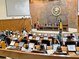 Actualmente el Congreso de Jalisco tiene a Movimiento Ciudadano como partido mayoritario. ESPECIAL