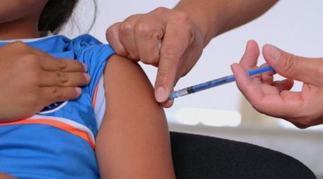 El esquema de vacunación contra sarampión es de dos dosis. ESPECIAL / SECRETARÍA DE SALUD