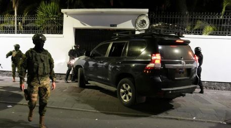 Estados Unidos condenó la irrupción de la Policía ecuatoriana en la embajada mexicana. AP/D. Ochoa
