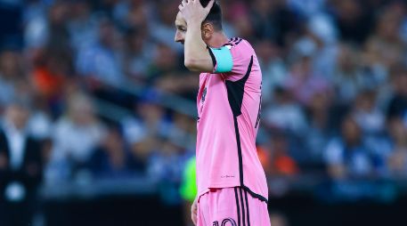 La afición rayada abucheó a Messi en el duelo de cuartos de final de la Concachampions. Imago7