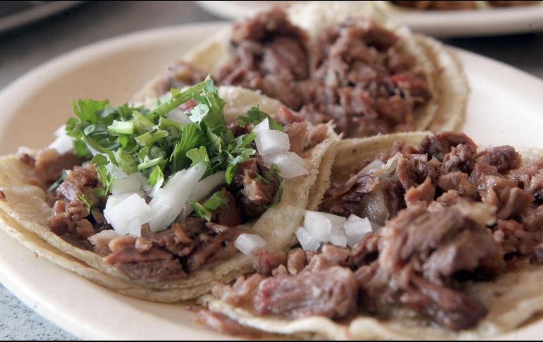 Los tacos son el alimento más popular de México. EL INFORMADOR/ARCHIVO