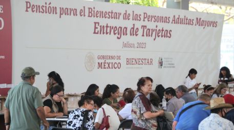 La Pensión Bienestar retomará los pagos en el mes de julio. EL INFORMADOR/ARCHIVO
