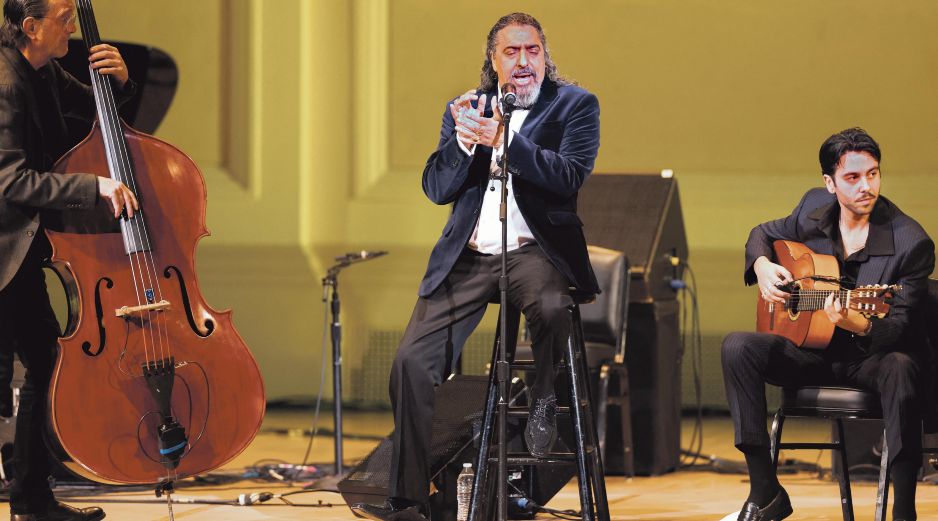 Diego Ramón Jiménez, “El Cigala”, incluyó a México en la gira de su nueva producción. AFP