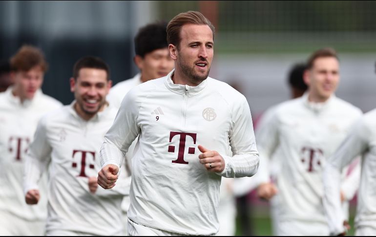 Harry Kane y el Bayern esperan tener una alegría esta temporada. EFE/A. Szilagyi
