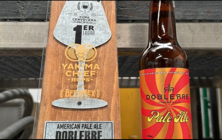 Doblerre Cervecería de Autor, ubicada en Zapopan, obtuvo tres medallas en la competencia, dos de ellas de oro. FACEBOOK/Doblerre Cerveceria de Autor