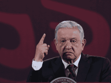 "¿Cuál expropiación?", expresó López Obrador en su conferencia mañanera. EFE / M. Guzmán
