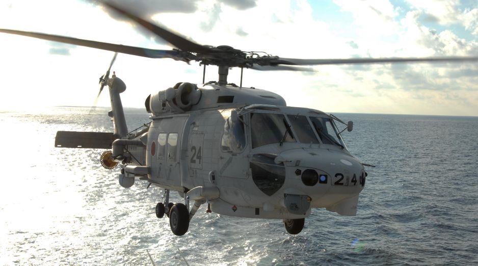 La Fuerza Marítima de Autodefensa desplegó ocho buques de guerra y cinco aeronaves para la operación de búsqueda y rescate de los tripulantes desaparecidos. EFE