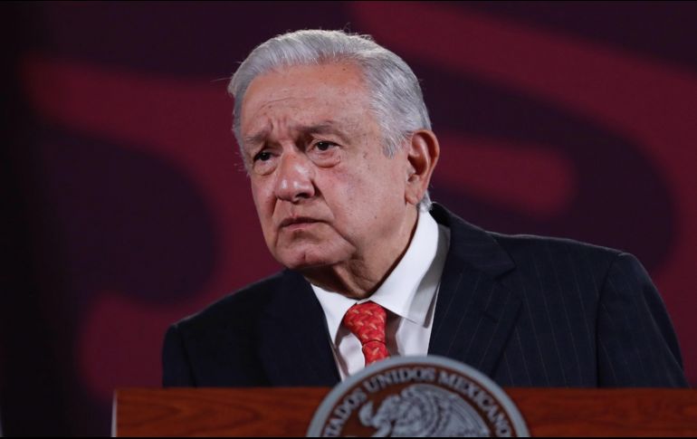 López Obrador asegura que en frontera Comalapa hay elementos de las fuerzas federales para proteger la zona. EFE/S. Gutiérrez