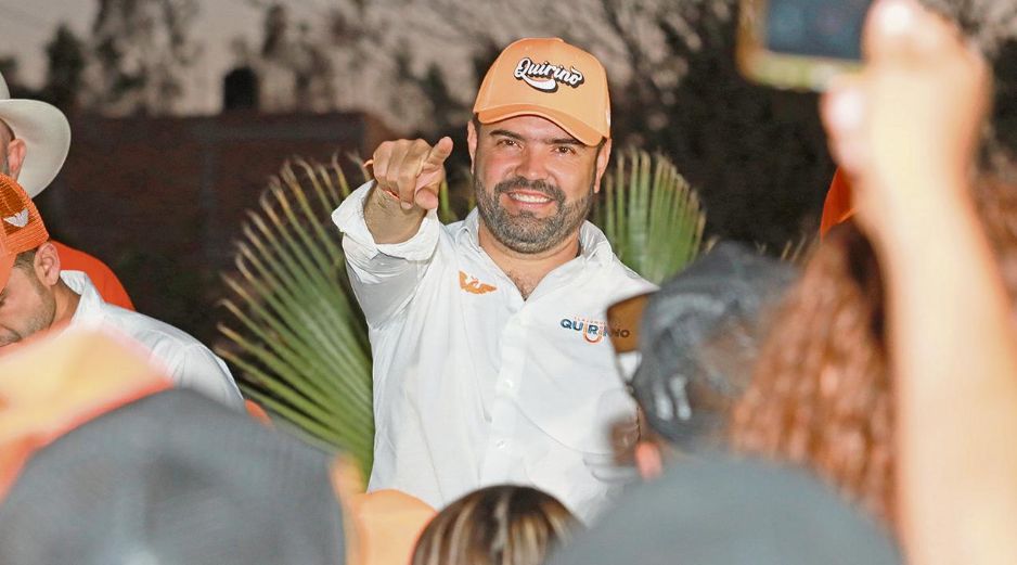 El candidato emecista a la alcaldía de Tlajomulco prometió mejorar los servicios públicos en zonas hoy poco habitadas. ESPECIAL