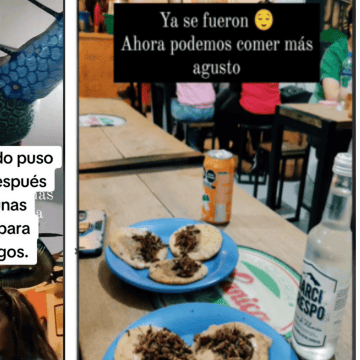 Una usuaria de TikTok compartió esta incómoda experiencia en una pulquería de la CDMX. ESPECIAL / TIKTOK @olivioletta
