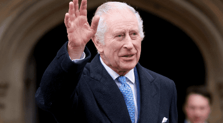 Carlos III muestra una mejoría, según informa el Palacio de Buckingham. AP/ARCHIVO