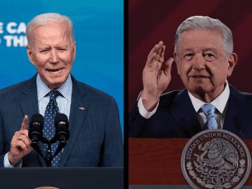 Andrés Manuel López Obrados y Joe Biden sostuvieeron una conversación telefónica en materia de migración. AP, SUN/ARCHIVO